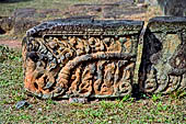 Pre Rup - sculpted lintel on the ground.